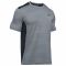 T-Shirt da uomo, serie Fitness, Raid Jaquard SS, UA, grigio/nero
