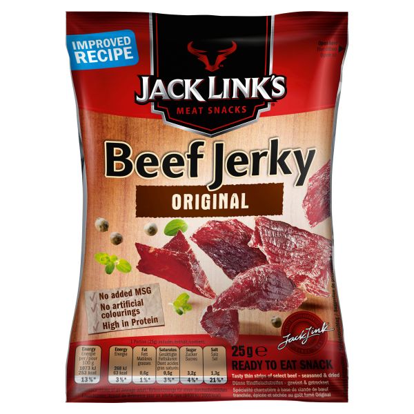 Carne secca Jack Links Beef Jerky Original 25 g