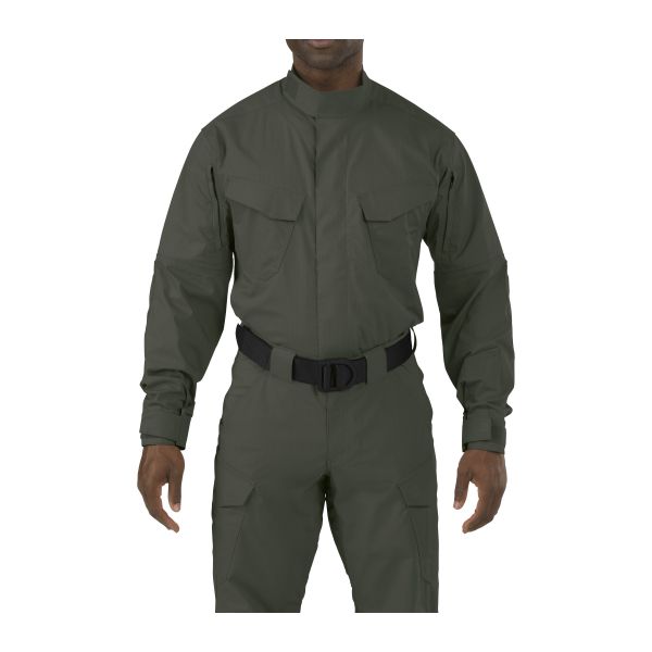 Camicia tattica manica lunga Stryke TDU 5.11 verde oliva