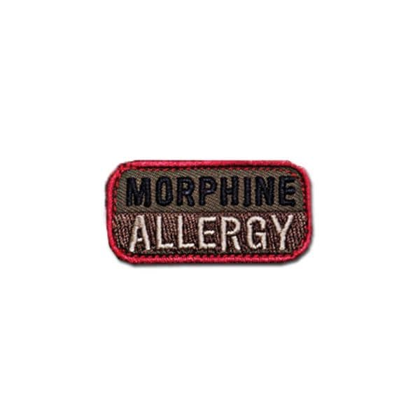 Patch MilSpecMonkey Morphine Allergy forest