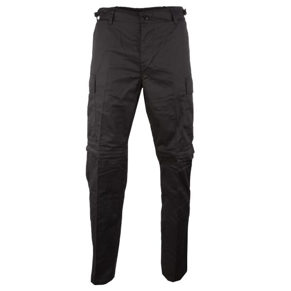 Pantaloni funzionali con cerniera zip-off colore nero