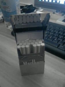 Zigarettenbox Metall