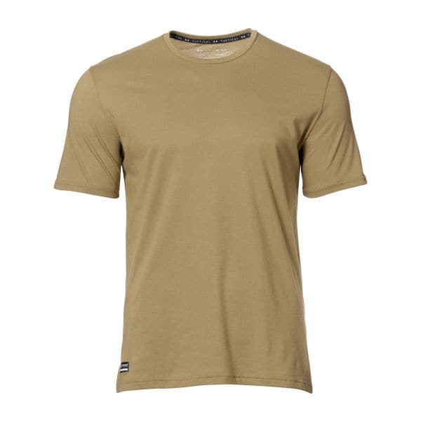 T-Shirt da uomo Tactical Cotton Under Armour federal tan