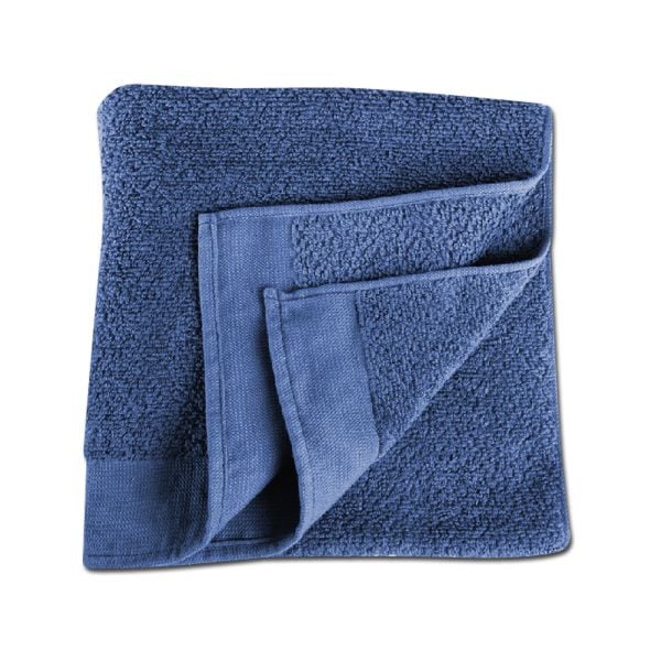 Asciugamano blu 90 x 50 cm