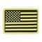 Patch in gomma 3D Hazard 4 USA Flag sinistro luminescente