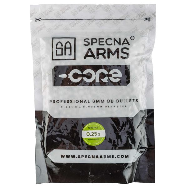 Pallini Bio softair BBs Specna Arms 6 mm 0.25 g 1000 pz bianco