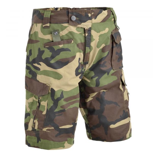 Pantalone corto Defcon 5 Advanced Tactical woodland camo