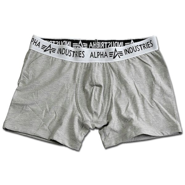 Boxer Alpha Industries, colore grigio