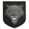 Patch 3D TAP Wolf, figura colore grigio