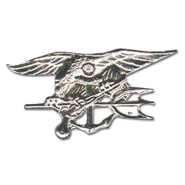 Distintivo US Pin Seal mini argento