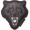 Patch 3D JTG Angry Wolf Head bianco-grigio