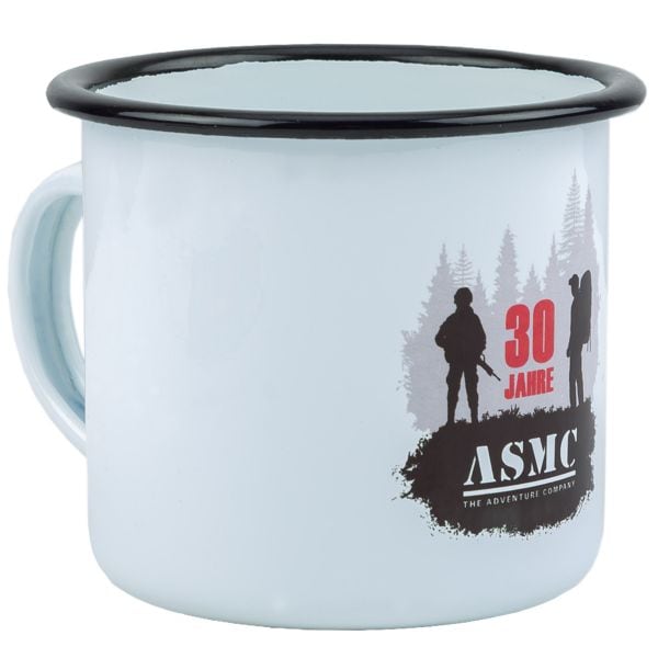 Bad Day Coffee Special Emaille Tasse ASMC 30 Jahre