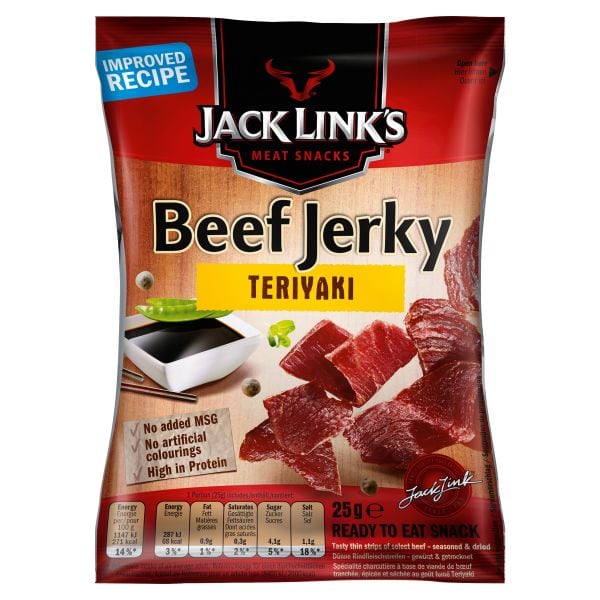 Carne secca Jack Links Beef Jerky Teriyaki 25 g