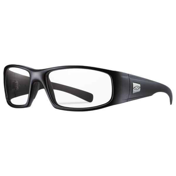 Occhiali Hideout Elite marca Smith Optics neri lente trasparente
