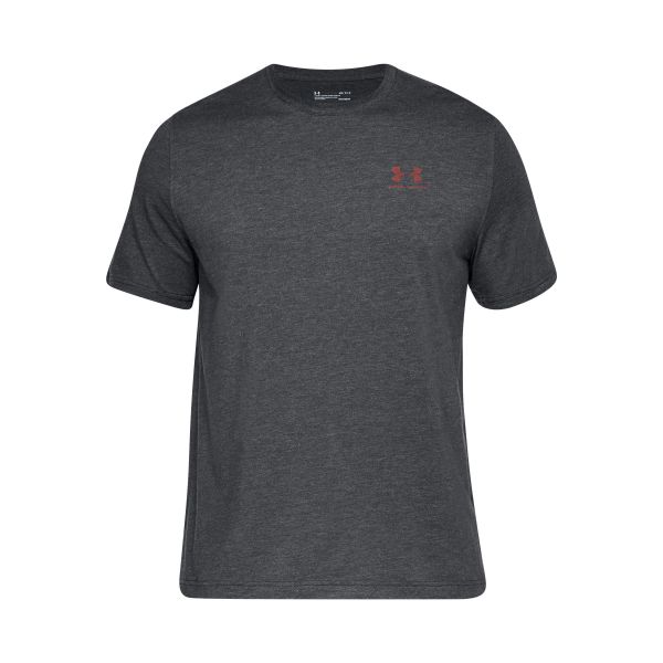 T-Shirt CC Sportstyle Under Armour nero rosso