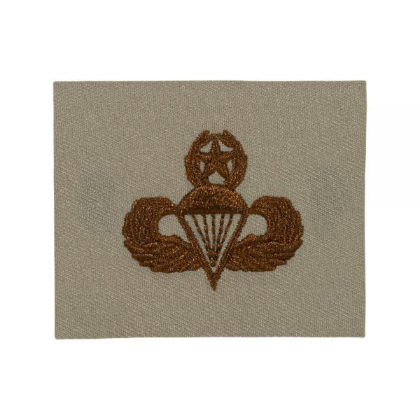 Insignia US Master Parachutist desert embroidered