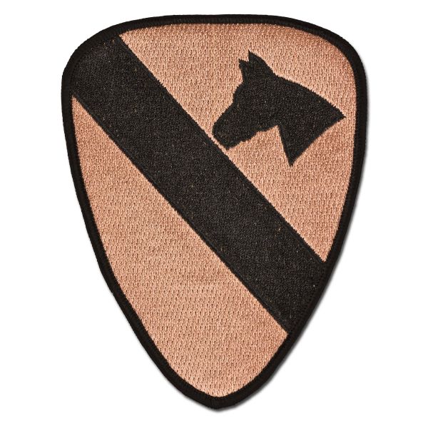 Insignia US 1st Cavalry subdued