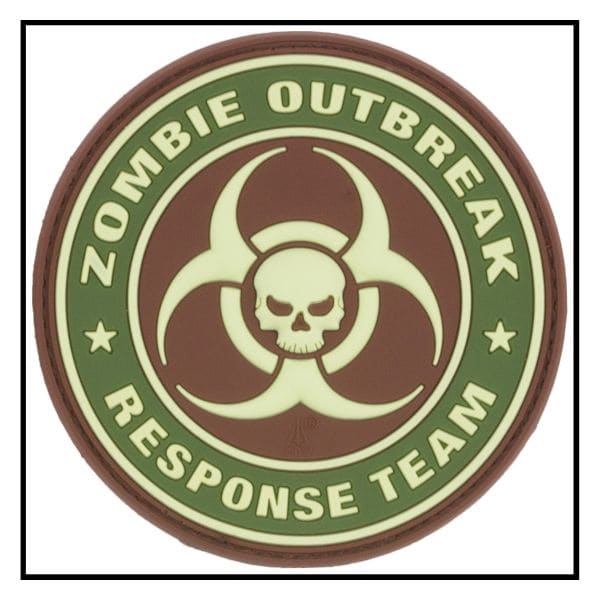 Patch 3D Zombie Outbreak Response Team multicam