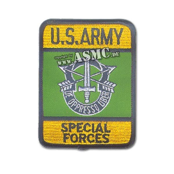 Distintivo in tessuto Special Forces US rettangolare