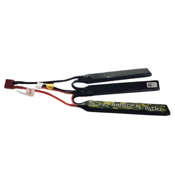 Batteria Gens Ace 25 / 50C 1500 mAh 3S1P 11.1V Li-Po T-Stick