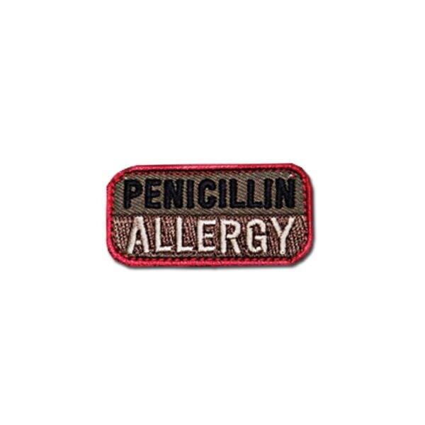 Patch Penicillin Allergie MilSpecMonkey forest