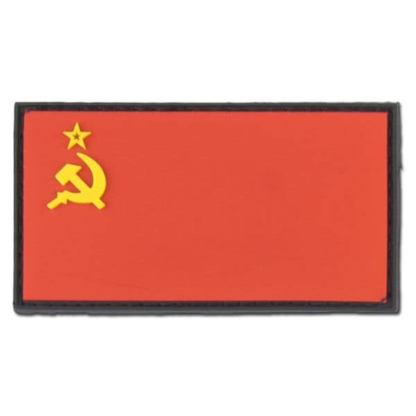 Patch 3D in gomma bandiera Unione Sovietica