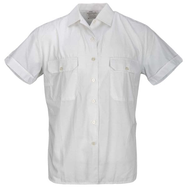 Camicia di servizio BW manica corta bianca usata