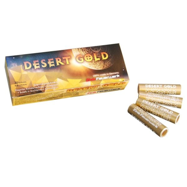 Petardi a sfregamento Desert Gold Zink 15 mm 20 pezzi