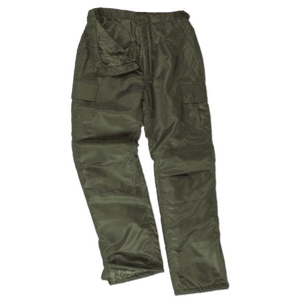 Pantaloni BDU nylon oliva versione invernale
