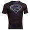 T-Shirt Alter Ego Supermen Under Armour colore nero