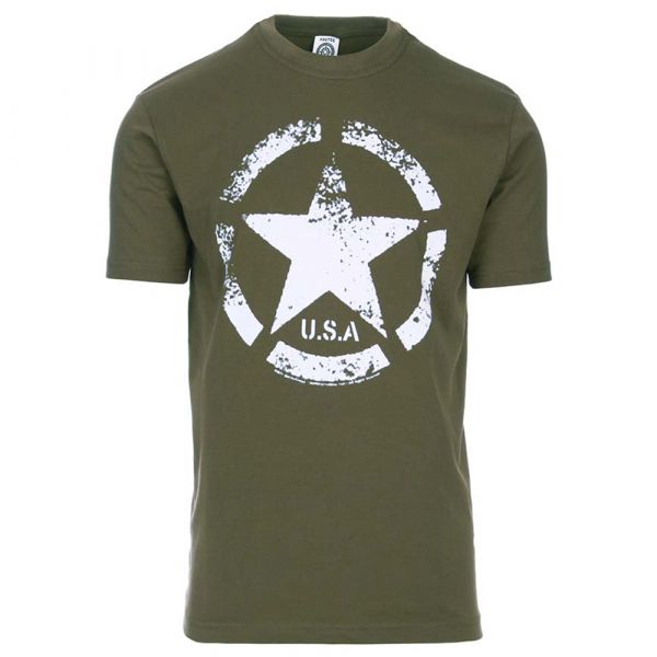 T-Shirt Fostex Garments U.S. Army Vintage Star oliva