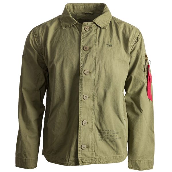 Giacca Authentic UC marca Alpha Industries verde oliva