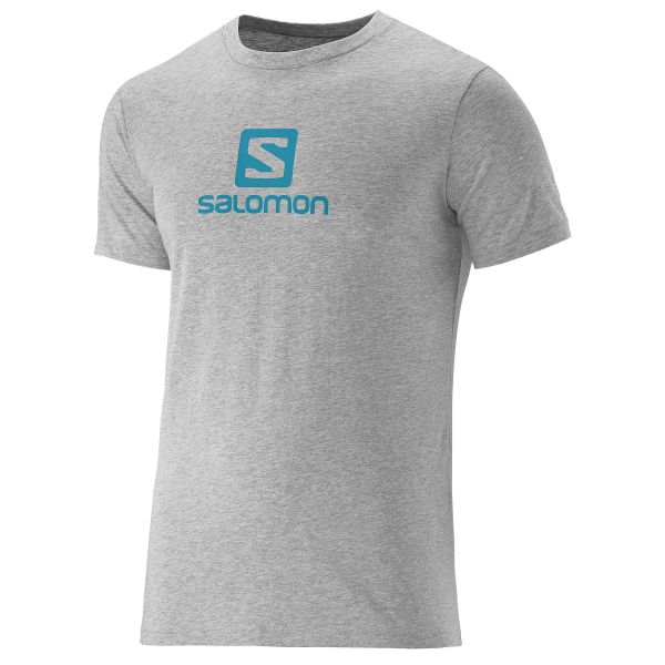T-Shirt Cotton Tee marca Salomon colore grigio