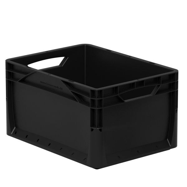 Cassetta rigida Box Surplus Systems 40 x 30 x 22 cm colore nero