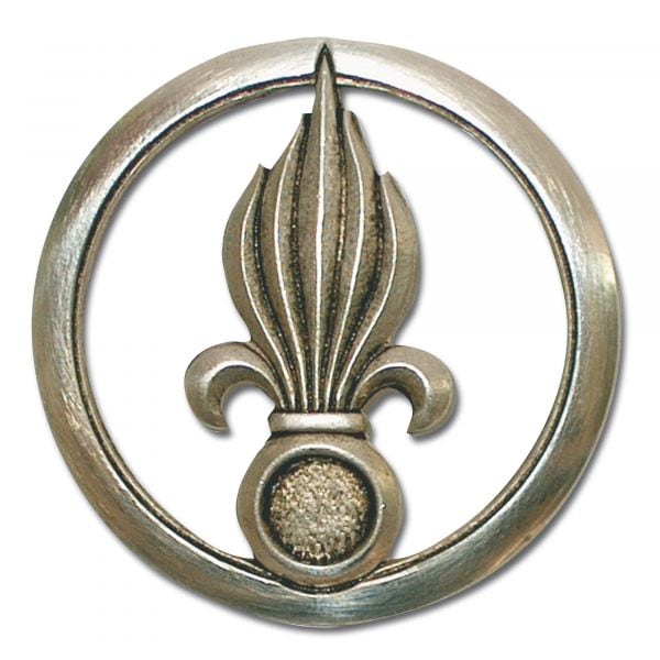 Distintivo da berretto Legione Francese argento