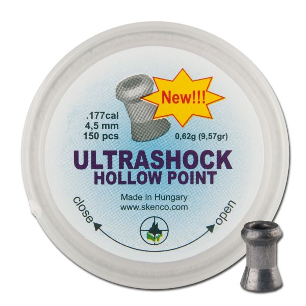 Diabolos Ultra Shock marca Hohlkopf 4.5 mm 150 pz
