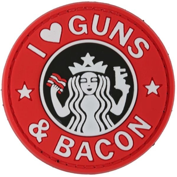Patch 3D TAP Guns and Bacon, colori vivi