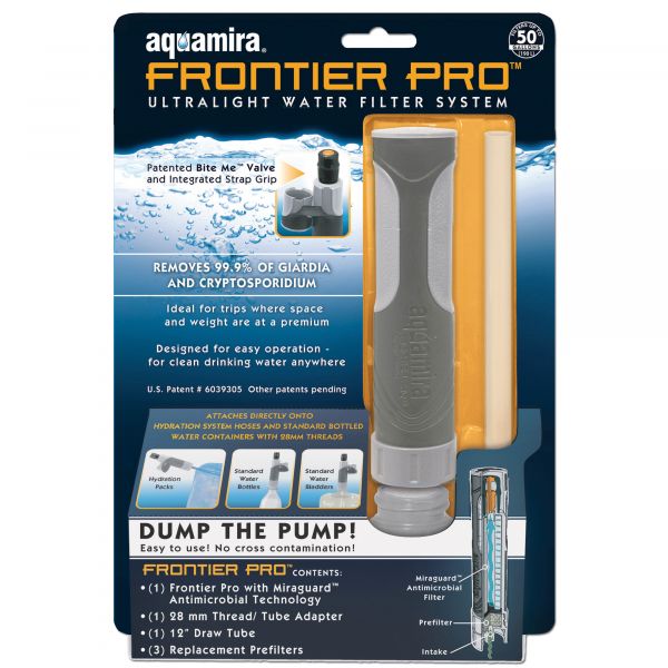 Filtri Aquamira Frontier Pro