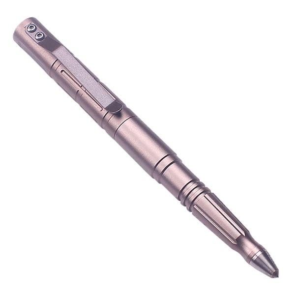 Penna Tattica di difesa Premium I, marca Kubotan, argento