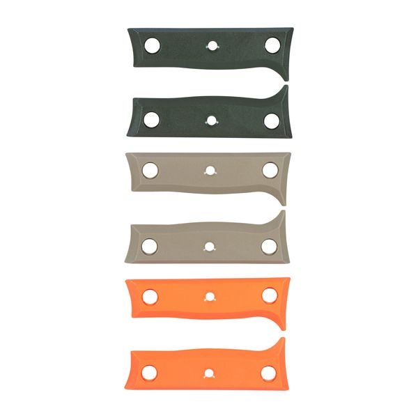 Steambow Griffschalen Colorkit Messer K1 sand oliv orange