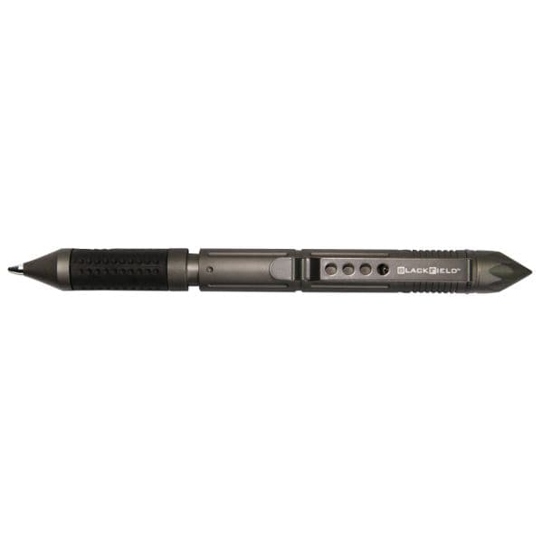 Penna tattica marca Blackfield K-Pen grigia scura