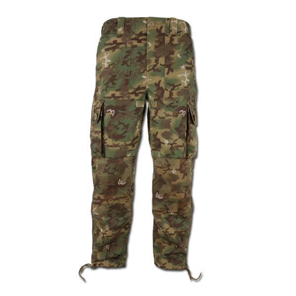 Pantaloni da campo Commando tessuto leggero arid-woodland