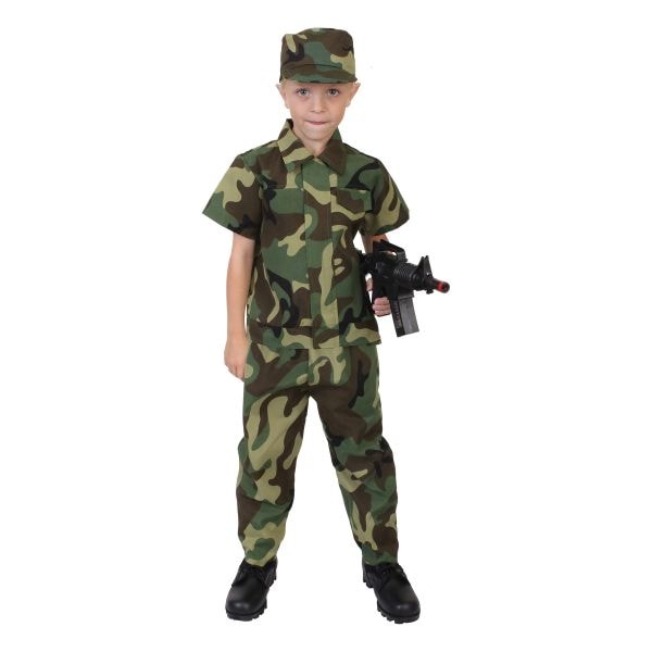 Bambino Costume Rothco soldato woodland