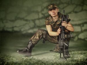 Military Fashion Show :)
