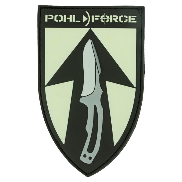 Patch 3D Lima Pohl Force fosforescente