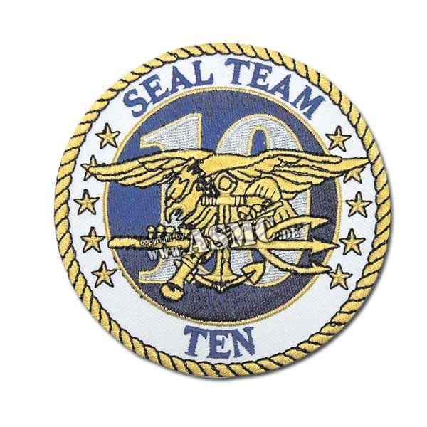 Insignia US textil Seal Team Ten