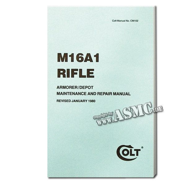 Book rifle M16A1