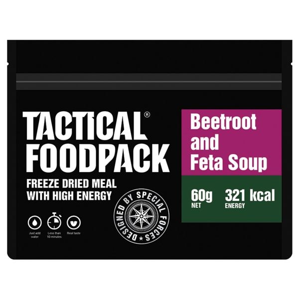 Cibo da outdoor Tactical Foodpack crema di bieta rossa e feta