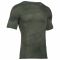 T-Shirt Fitness HG Superevent, UA, verde oliva/nero