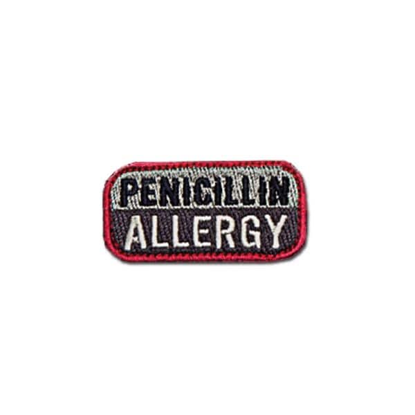 Patch Penicillin Allergie MilSpecMonkey acu